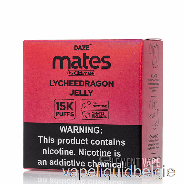 Vape Vloeistof 7 Daze Mate Peulen Lychee Drakengelei